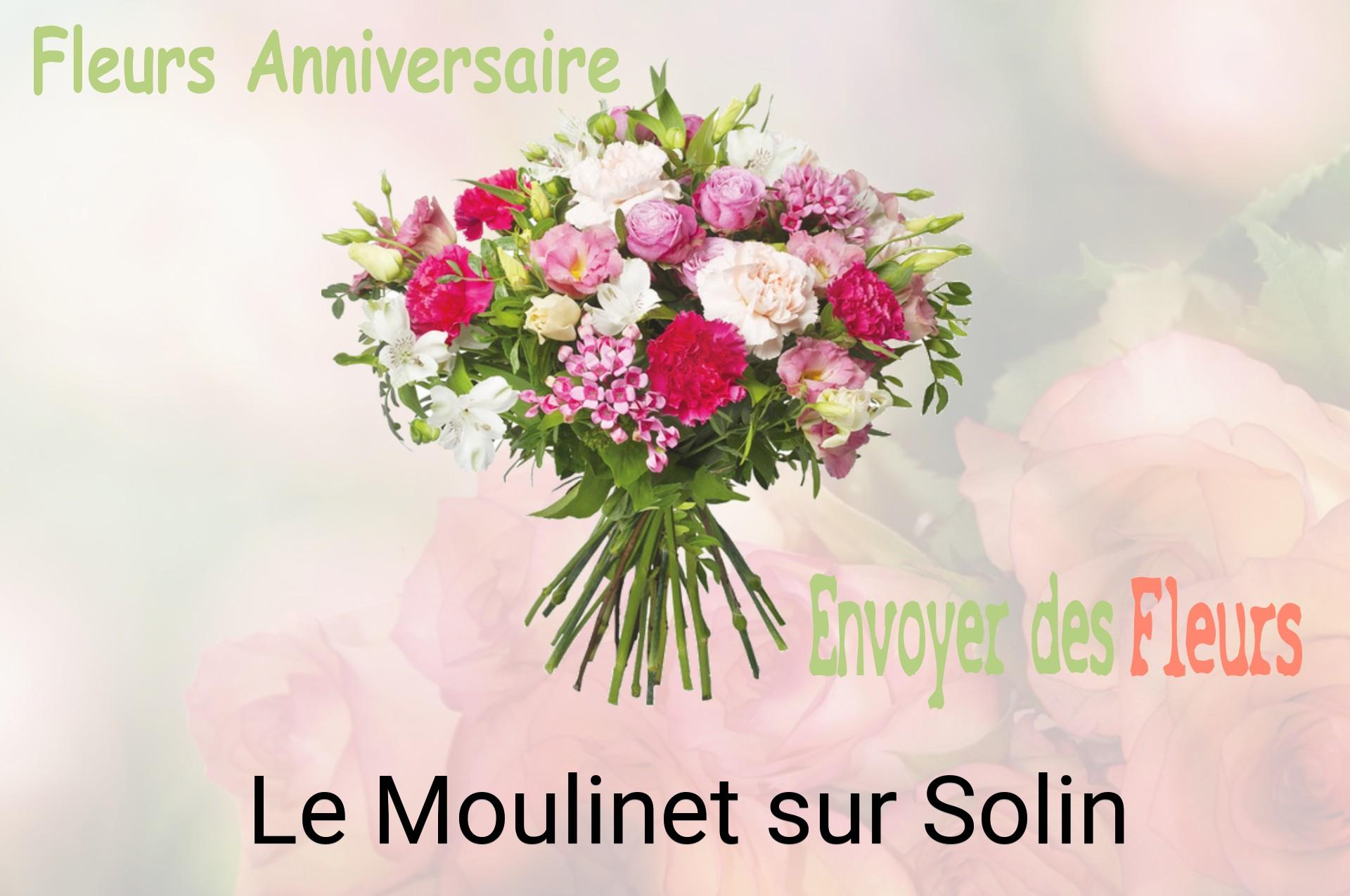 Bouquet de fleurs d’anniversaire livré à Le Moulinet-sur-Solin