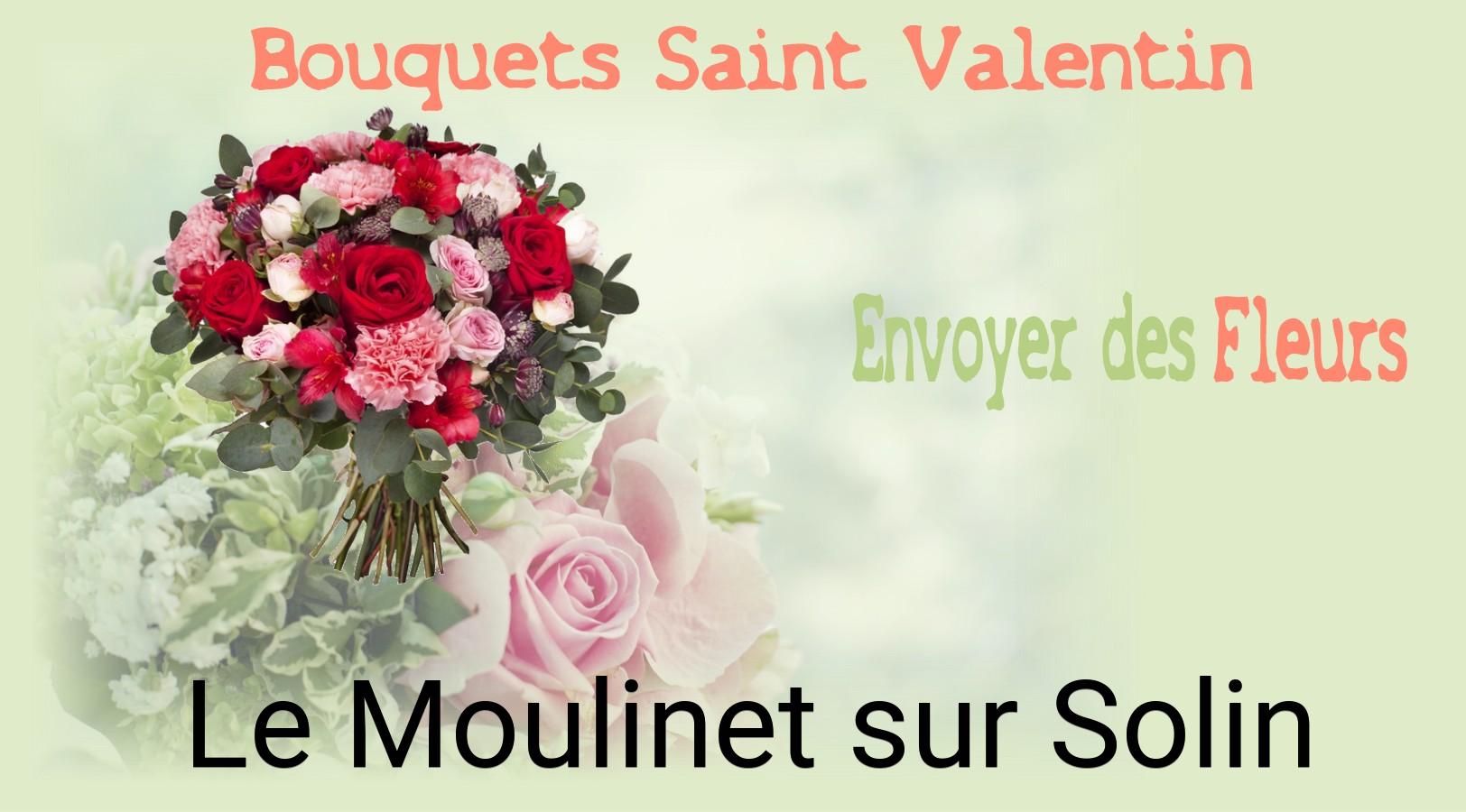 Roses de Saint-Valentin livrées à Le Moulinet-sur-Solin